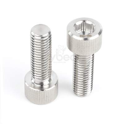 D6-70不锈钢内六角圆柱头螺钉全牙滚花DIN912