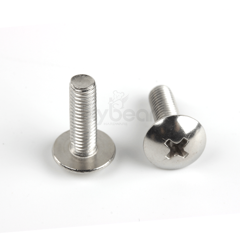 304不锈钢十字槽扁头螺钉ASMEB18.6.3T