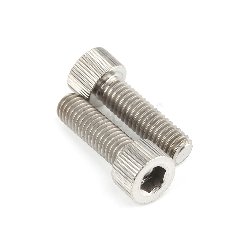 TC4钛合金(抗拉强度≥900Mpa)内六角圆柱头螺钉全牙滚花GB70.1
